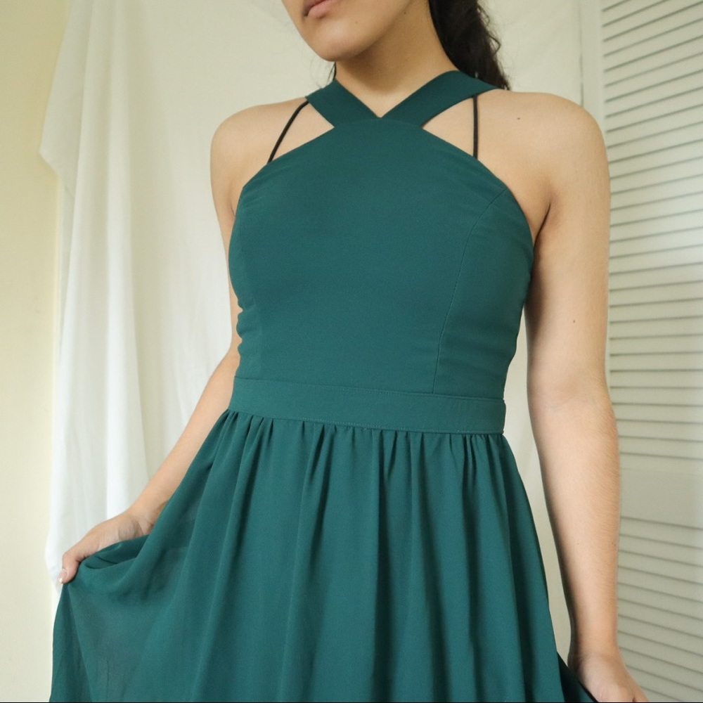 Lulus Emerald Prom Dress